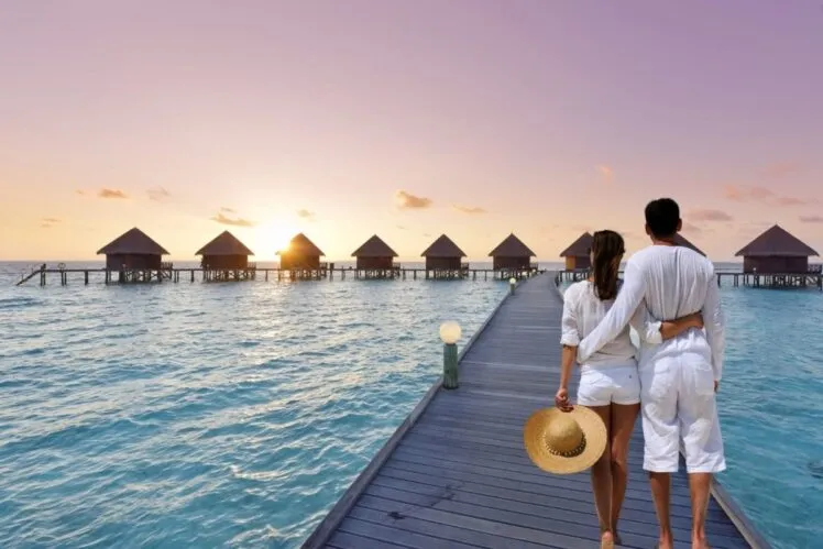2396 maldives sunset dinner