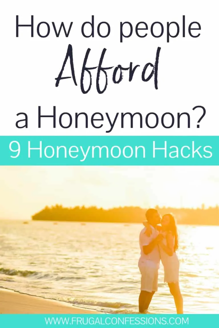2419 honeymoon budget breakdown