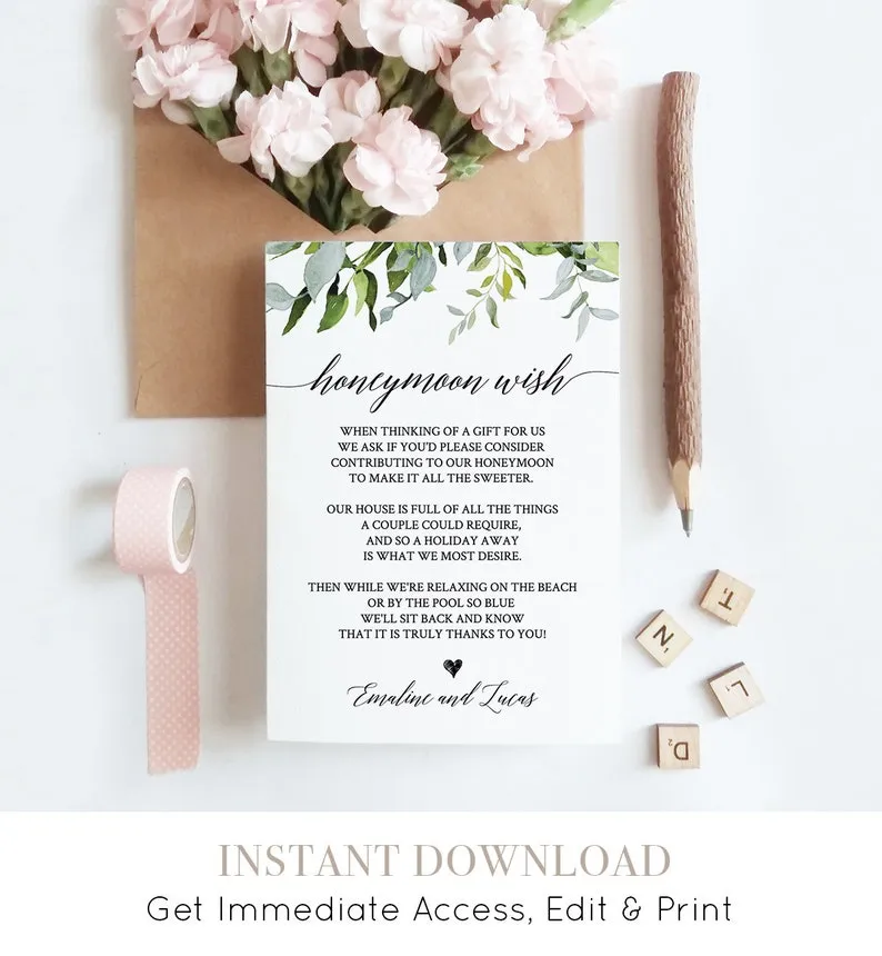 2451 successful honeymoon donation poems