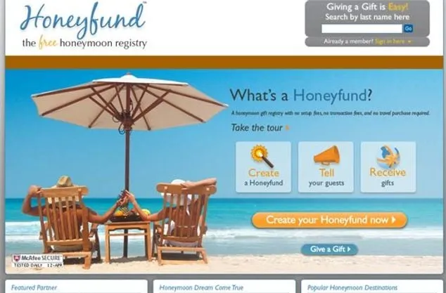 2492 sharing honeymoon registry