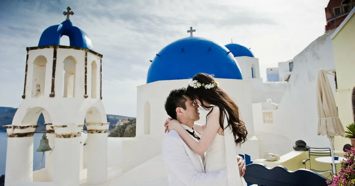 2501 greece honeymoon sunset