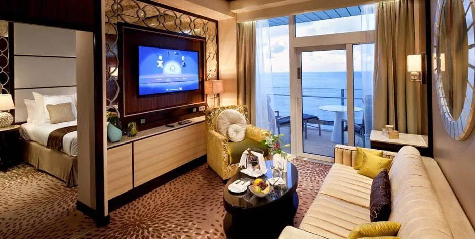 2532 honeymoon suite cruise ship balcony