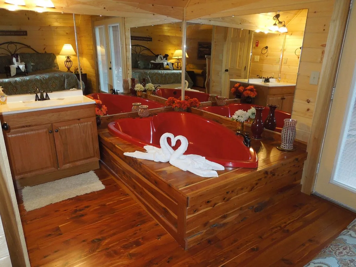 2535 tennessee cabin kitchen